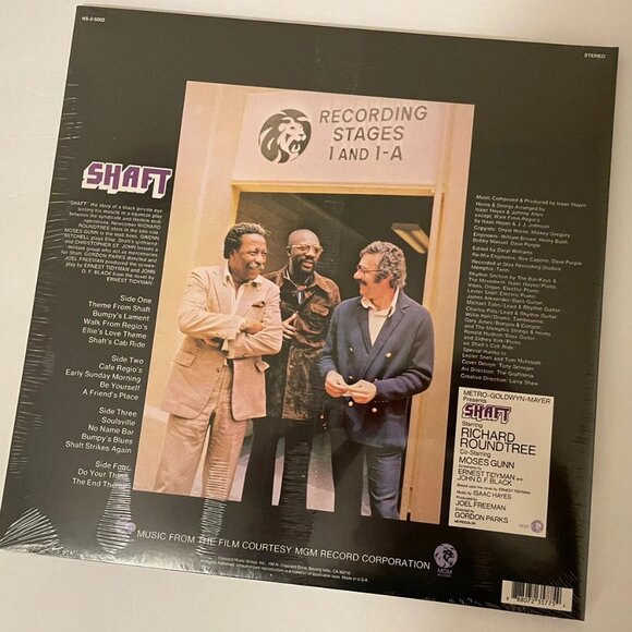 Isaac Hayes Shaft Soundtrack 2-LP ~ Ltd Ed Colored Vinyl (Purple) ~ New/Sealed! - Picture 3 of 3